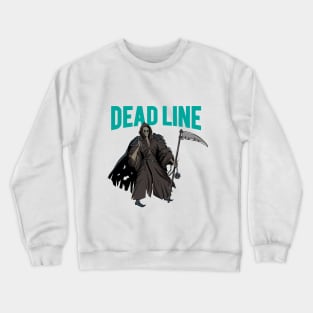 Grim Reaper dead Line Crewneck Sweatshirt